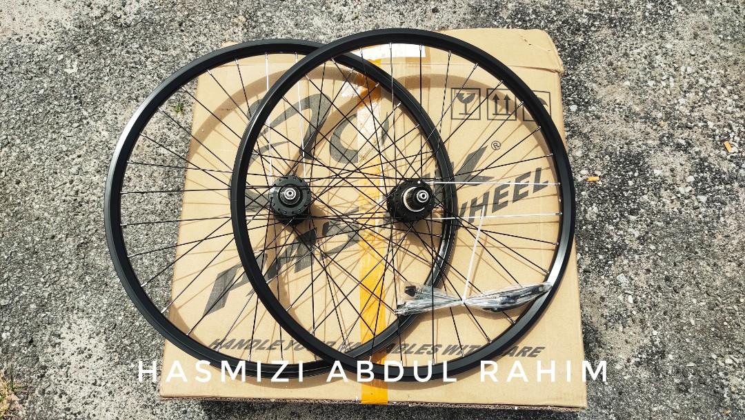 1 set rim basikal mtb saiz 26 Sports Equipment Bicycles Parts