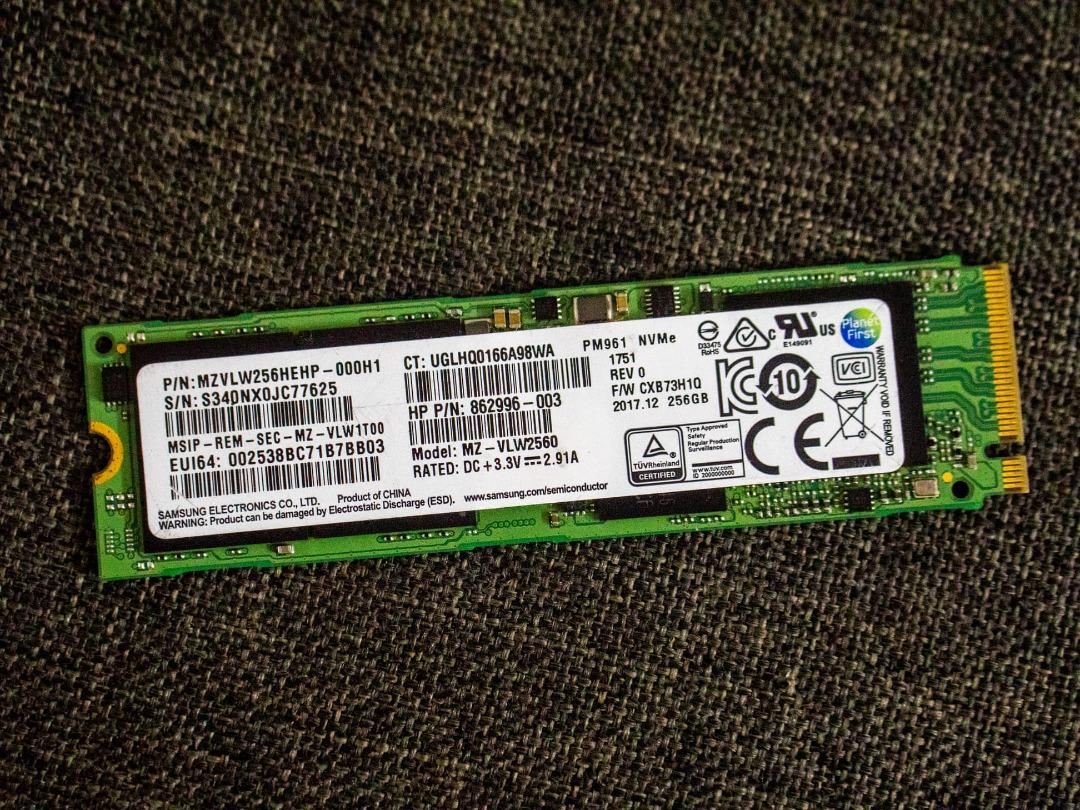 Samsung pm961 nvme deals