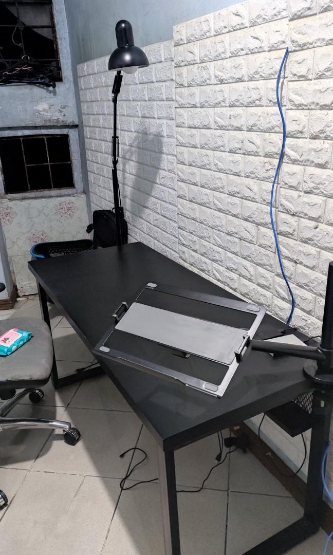 2nd hand custom made wooden table FOR SALE, Furniture & Home Living