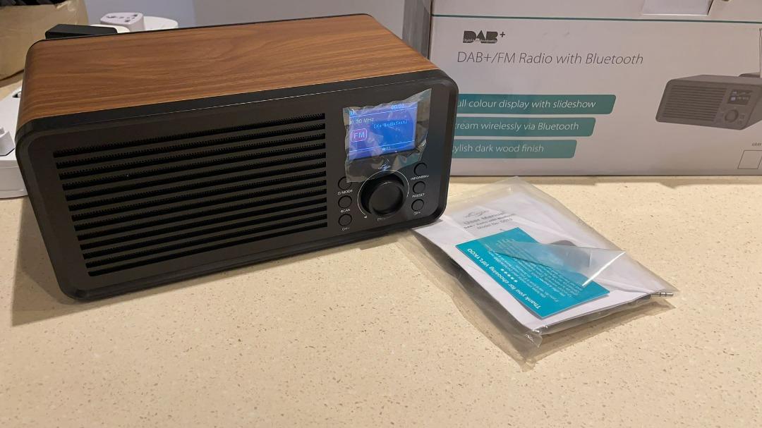 3300) DAB radio, Bluetooth stereo DAB radio compact system digital DAB ...