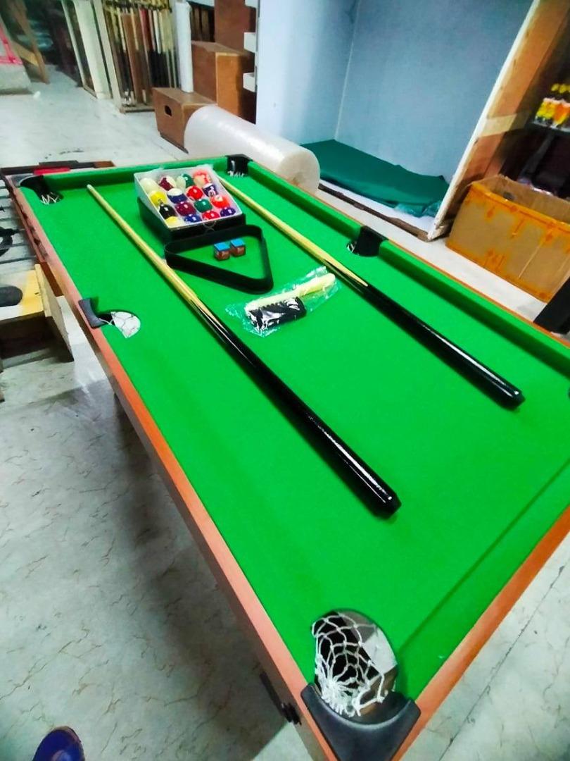 4-in-1 MULTIGAME TABLE-(Air Hockey, Billiards, Table Tennis, and Launch ...