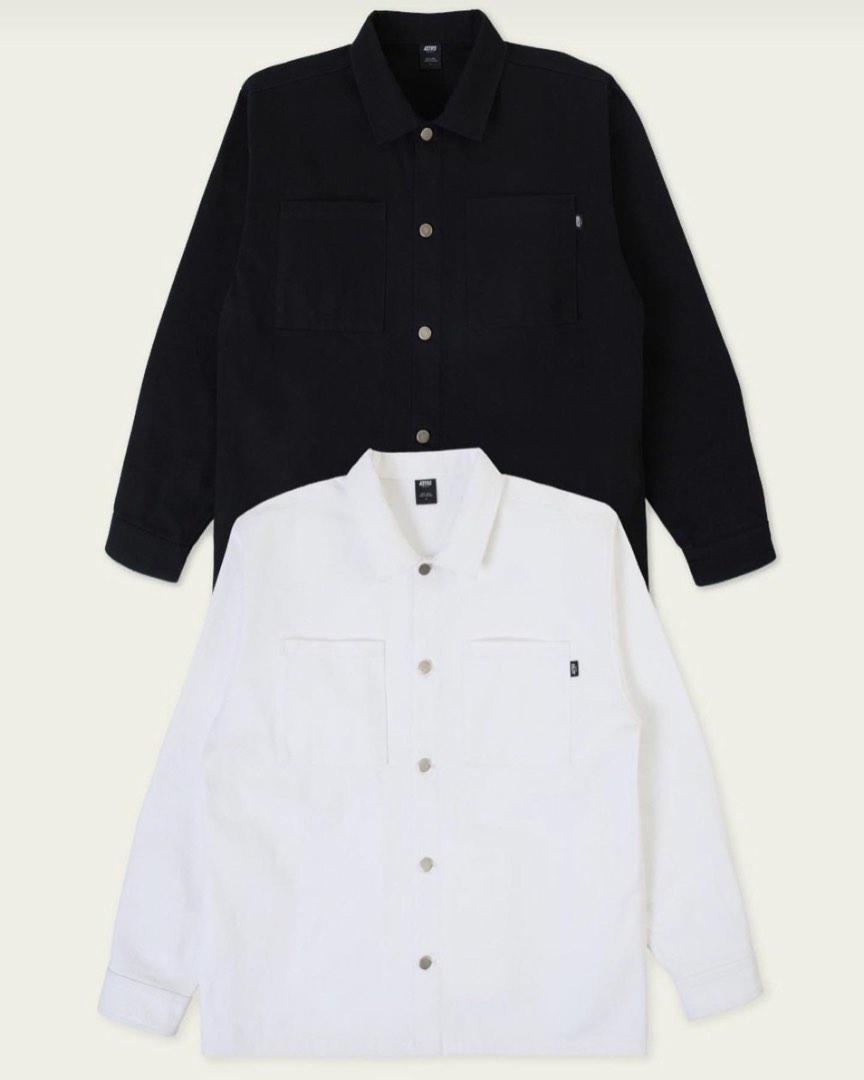 預訂］Astrostuffs Summer 22' Drop 2 Oversized Cotton Jacket (黑/白