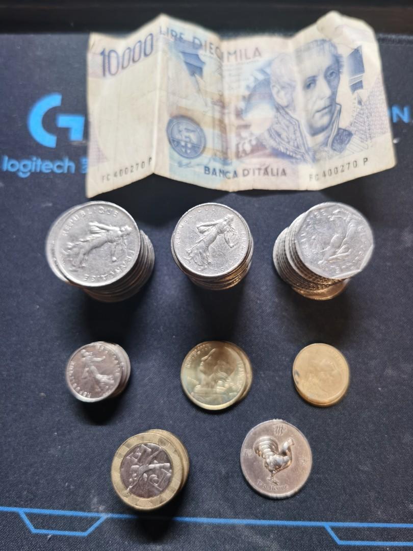 中古＞法國法郎, 興趣及遊戲, 收藏品及紀念品, 錢幣- Carousell