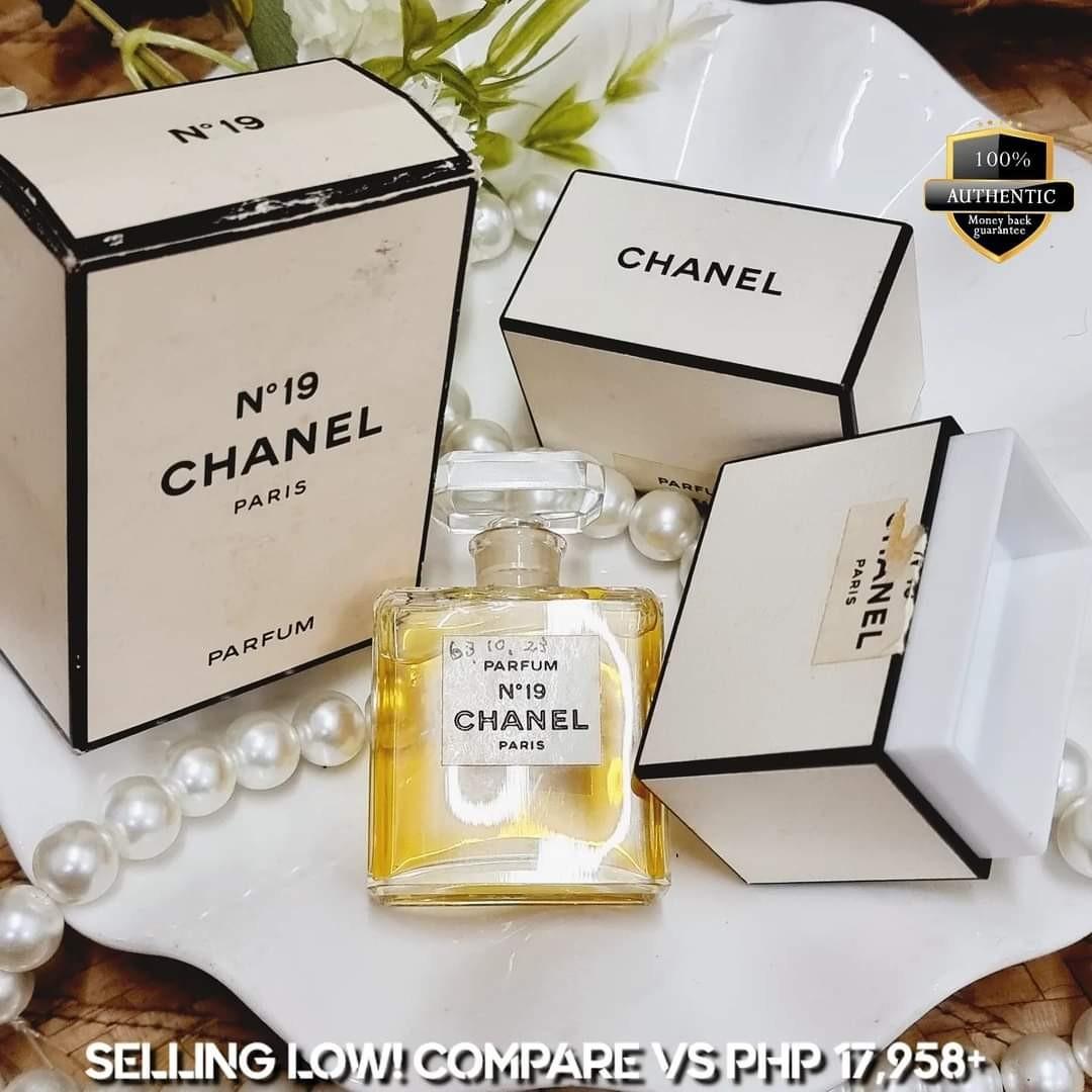 💯% Authentic CHANEL®️ N° 19 Vintage Eau de Parfum (Extrait