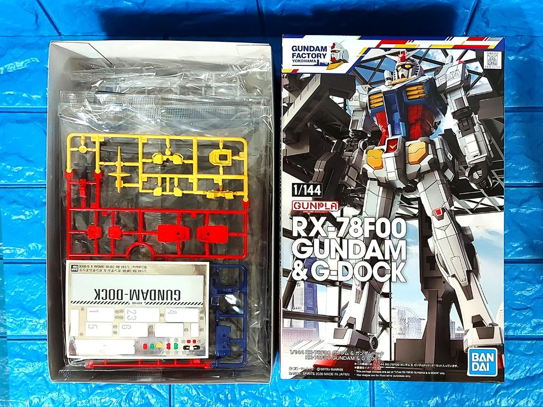 🚀日本空運現貨🚀萬代 BANDAI 1/144 RX-78F00 橫濱會場限定 橫濱初鋼 橫濱鋼彈 格納庫版🚀