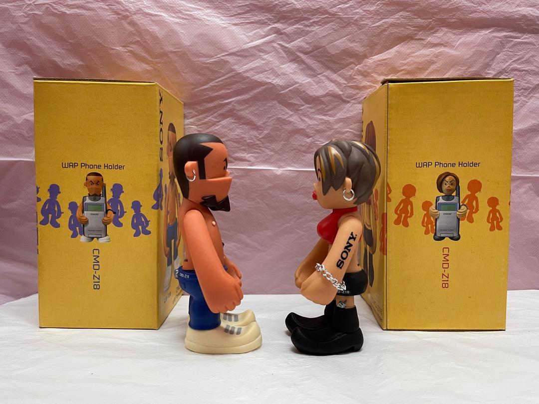 【未開封】Michael Lau STOREFAN$UMER 12” 絕版Michael Lau X Sony WAP CMD Z-18 手機限量SONY 搪膠公仔We We