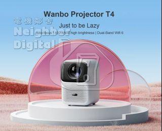 實體門市現貨發售🔥行貨一年保養🔥小米有品 Wanbo T4 智能小型投影機 WIFI Projector 國際版 萬播T3的國際版就係T4 