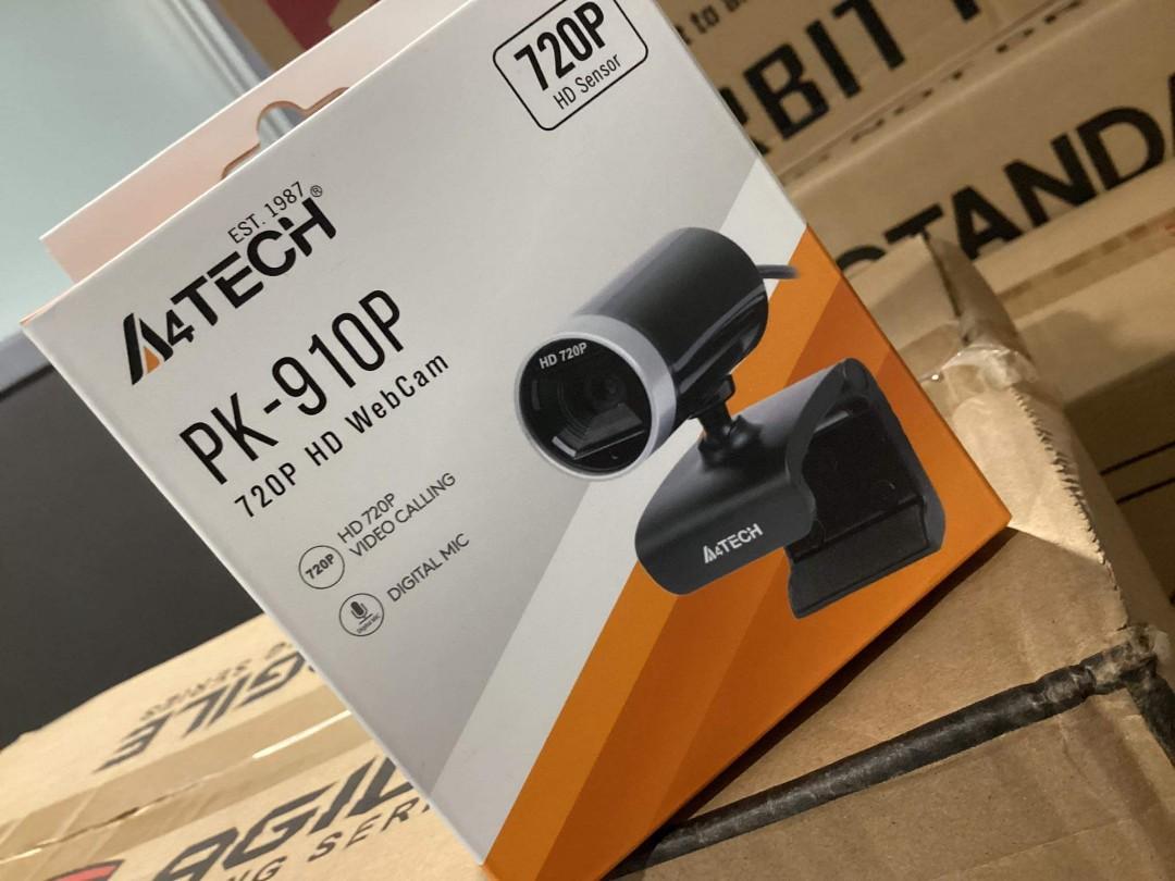 A4Tech PK-910P 720P HD Webcam with Mic, Computers & Tech, Parts ...