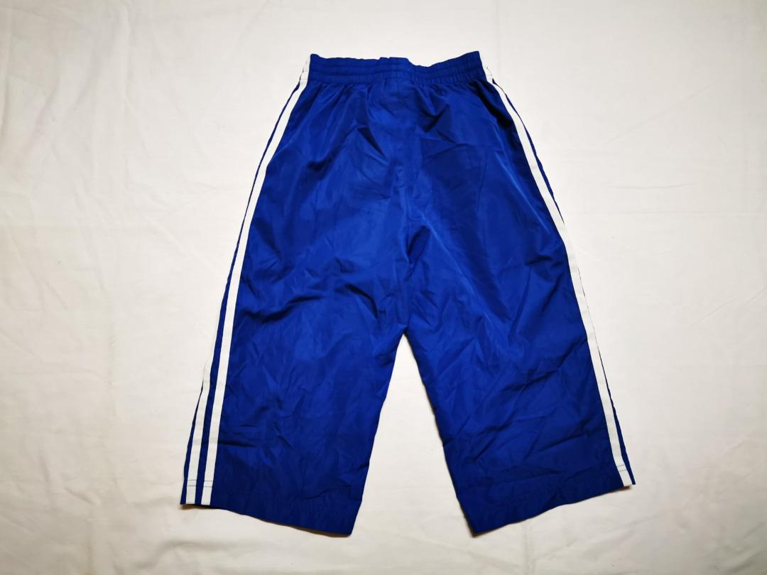 Adidas CLIMA365 Warm-Up Pants, Nylon, Shaka Shaka Pants, Men's Size L polyester black type Vintage Second Hand