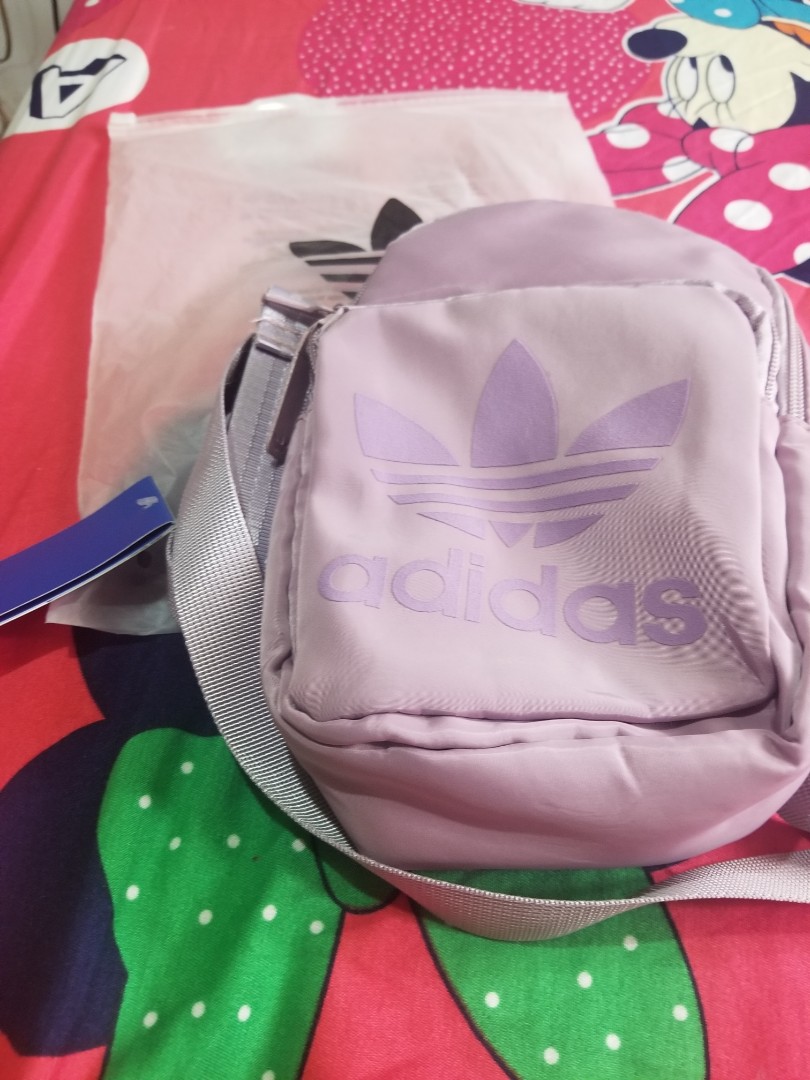Adidas Mini backpack and sling, Luxury, Bags & Wallets on Carousell