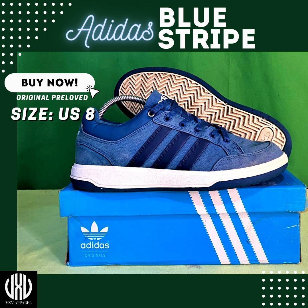 Adidas Superstar Blue Color Way Original Preloved Size 8