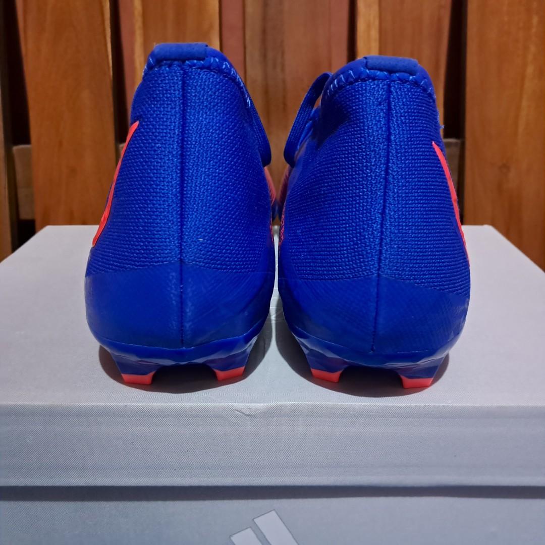 Adidas Unisex Predator Edge3 Fg Soccer HiRes Blue, Olah Raga