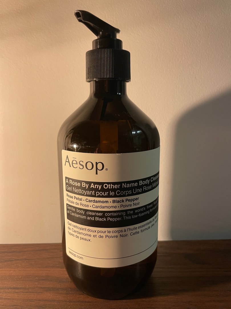 Aesop Rose Body Cleanser (new & unused) 500ml, Beauty & Personal Care