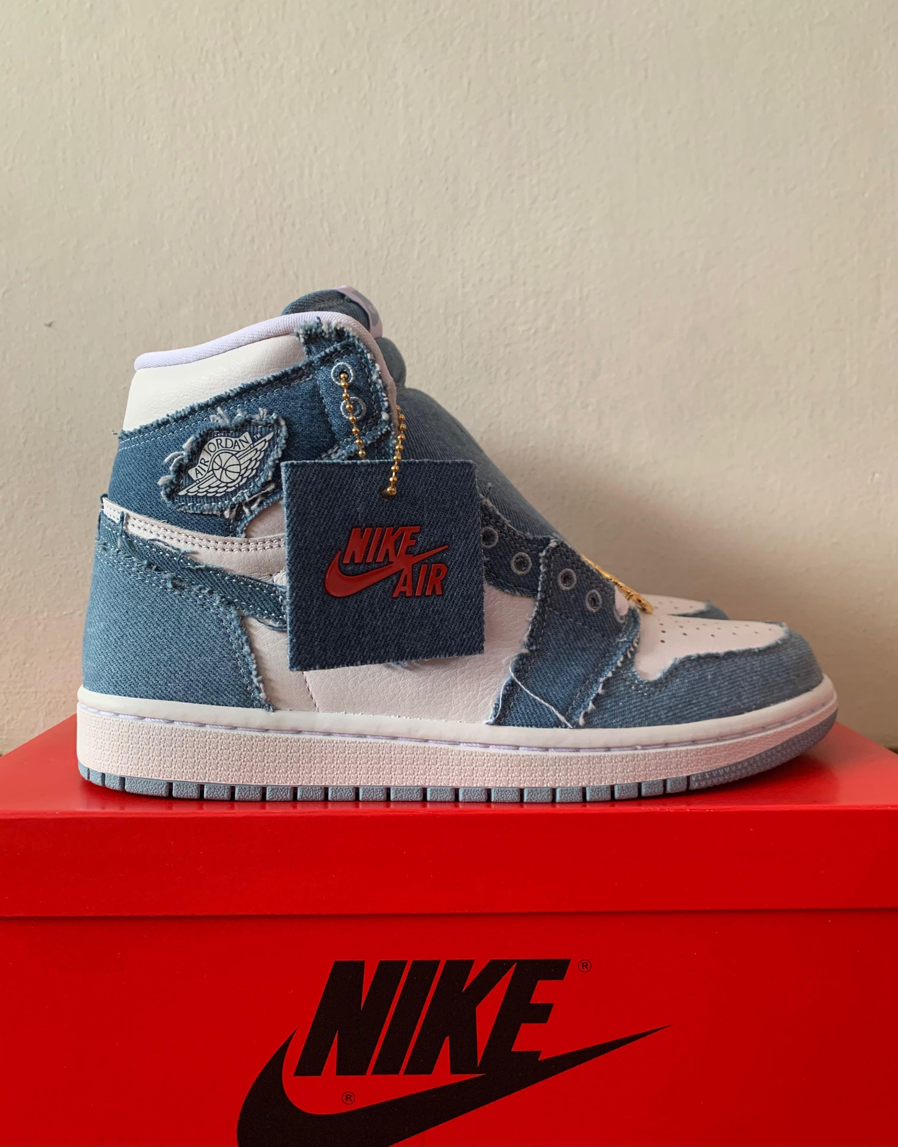 Air jordan deals 1 denim