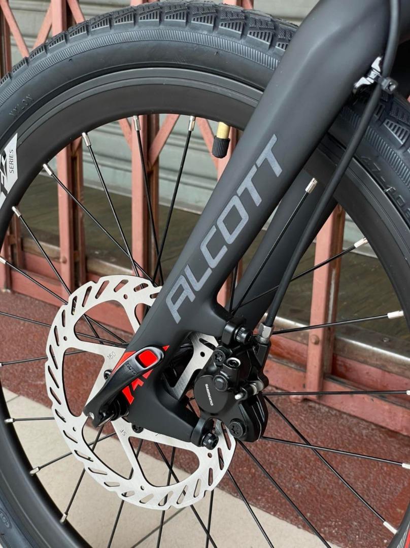 ALCOTT FOLDING Z1 CARBON FRAME, Sports Equipment, Bicycles & Parts