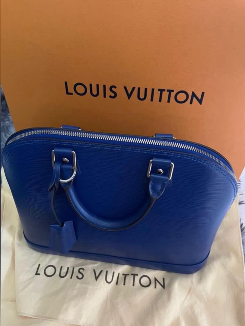 ALMA BB PM BLUE RARE Women s Fashion Bags Wallets Shoulder