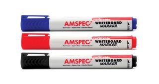 AMSPEC White Board Marker Bullet Tip | Arts & Crafts | School Supplies