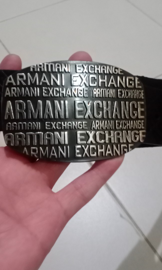 Armani Exchange Belt, Men's Fashion, Watches & Accessories, Belts on ...