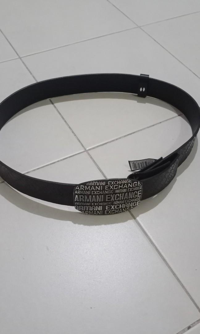armani exchange belt men