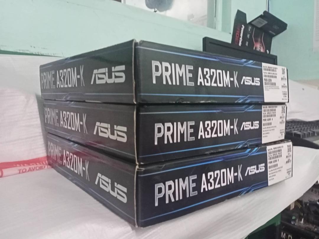 Motherboard Asus Prime A320m-k Am4 Ddr4 Hdmi Amd A320 !!!