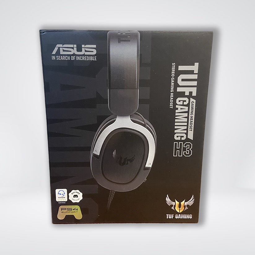 Asus Tuf Gaming H3 Wired Stereo 7.1 Headset Silver, Audio, Headphones