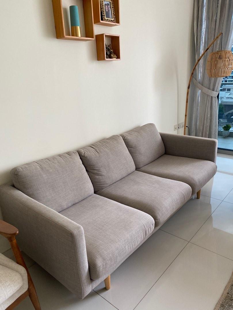 Australian 3 seater sofa, Furniture & Home Living, Furniture, Sofas on Carousell
