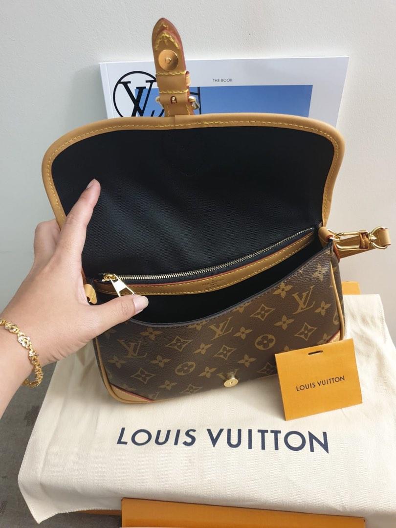 AUTHENTIC NEW LV DIANE (BLACK STRAPE), Luxury, Bags & Wallets on Carousell