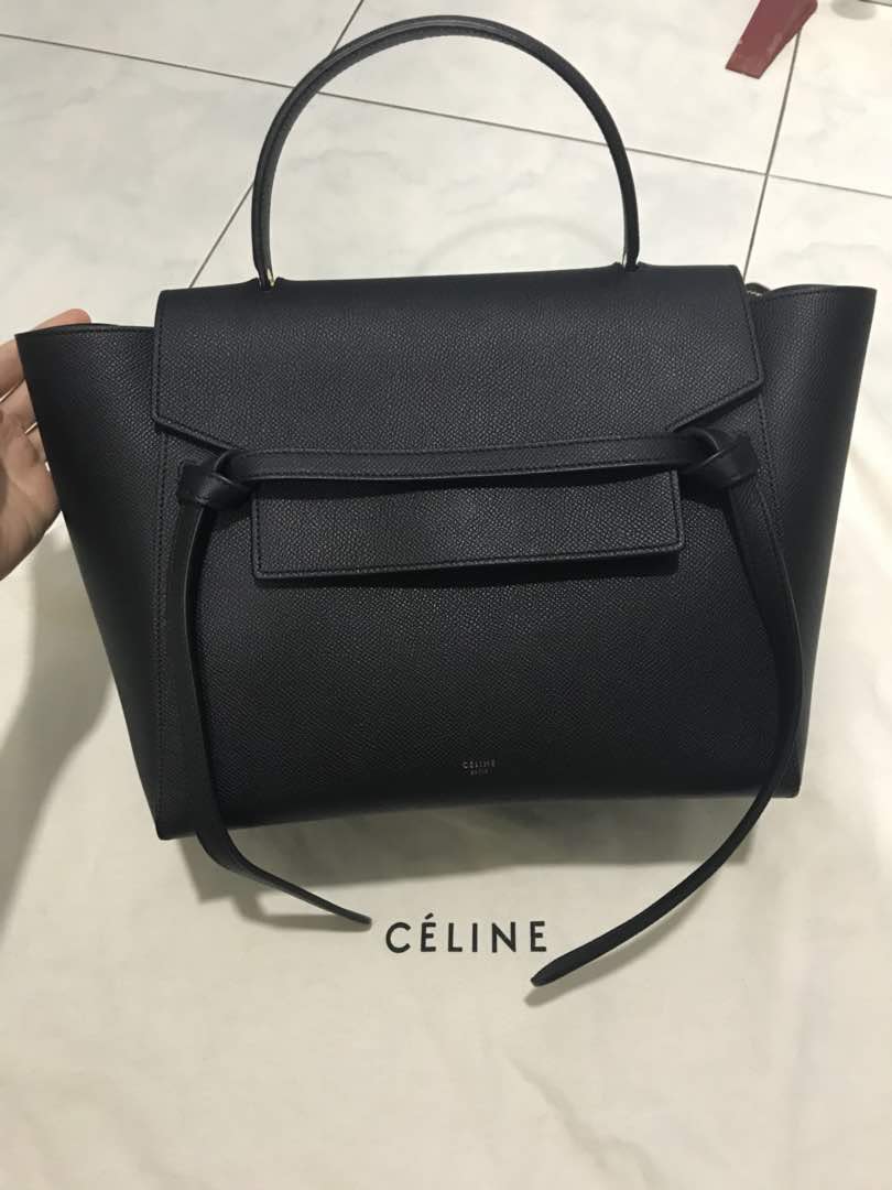 Authentic w/ receipt Celine belt bag mini, Luxury, Bags & Wallets on ...