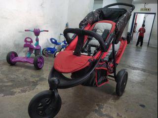 Baby Stroller HAUCK Freerider Twin Germany