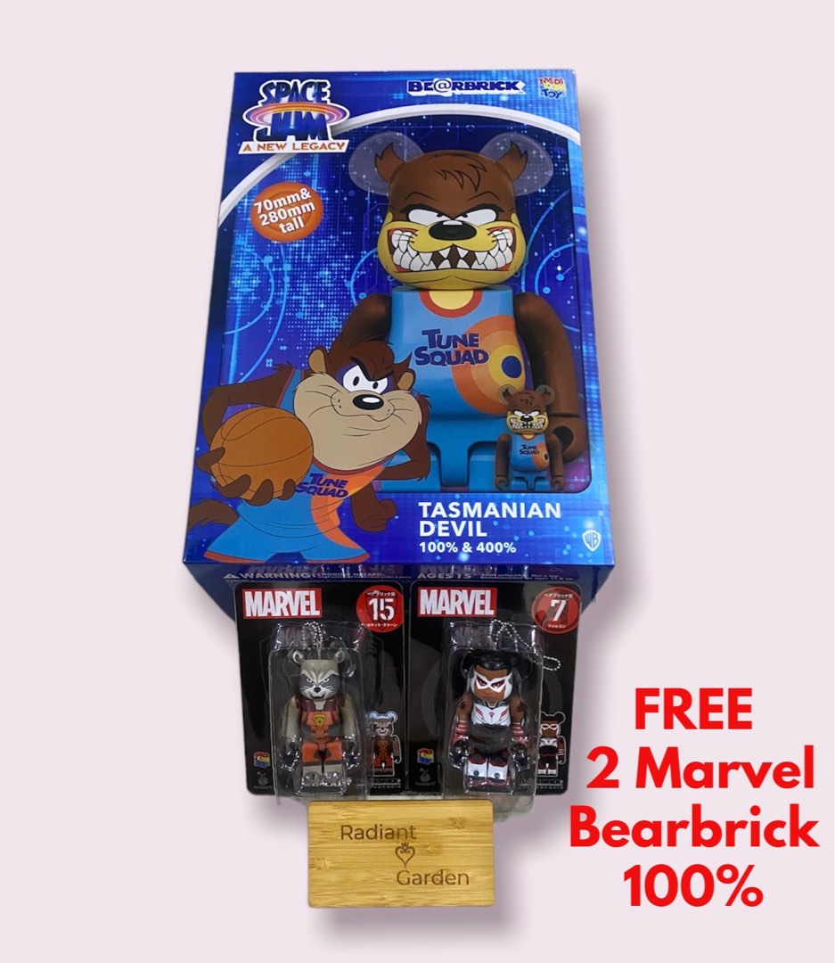ベアブリック タスマニアデビル BE@RBRICK 100%&400% 販売販売中 ベアブリック タスマニアデビル 100%&400% BE@RBRICK キャラクターグッズ