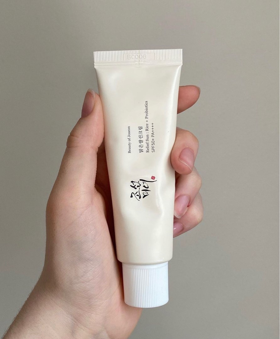 Beauty of Joseon Sunscreen Relief Sun Rice + Probiotics SPF 50++++, Beauty & Personal Care, Face