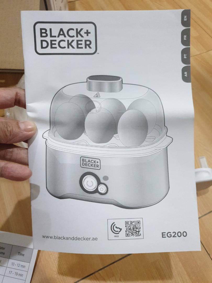 BLACK & DECKER EGG COOKER, TV & Home Appliances, Kitchen Appliances