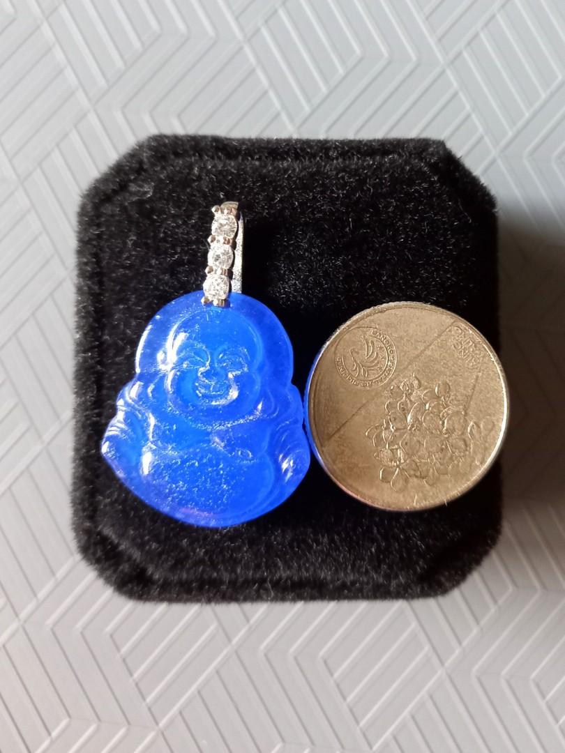 Blue chalcedony buddha silvertone pendant at Php550. No meet ups (Category: Necklaces) located in Paranaque City. Submitted by closetisfullbackup (Listing ID 1185723083, Image 1). Description: add this pendant to your necklace layering.