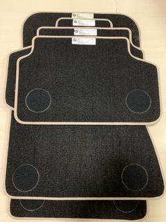 BMW 5 Series Performance Car Mat Sets (Beige Colour, 4 pcs). 100% Authentic. Made in Germany!