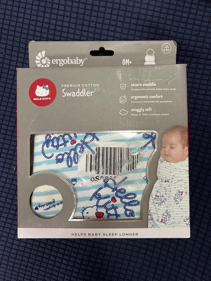 BNIB Ergobaby Swaddle Hello Kitty Sail Away Swaddler