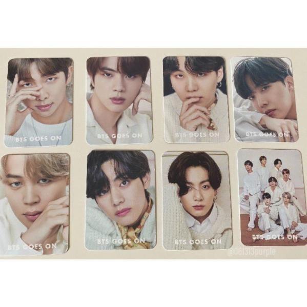 BTS DICON JAPAN SPECIAL EDITION DOUBLE SIDED PC SET (ONHAND