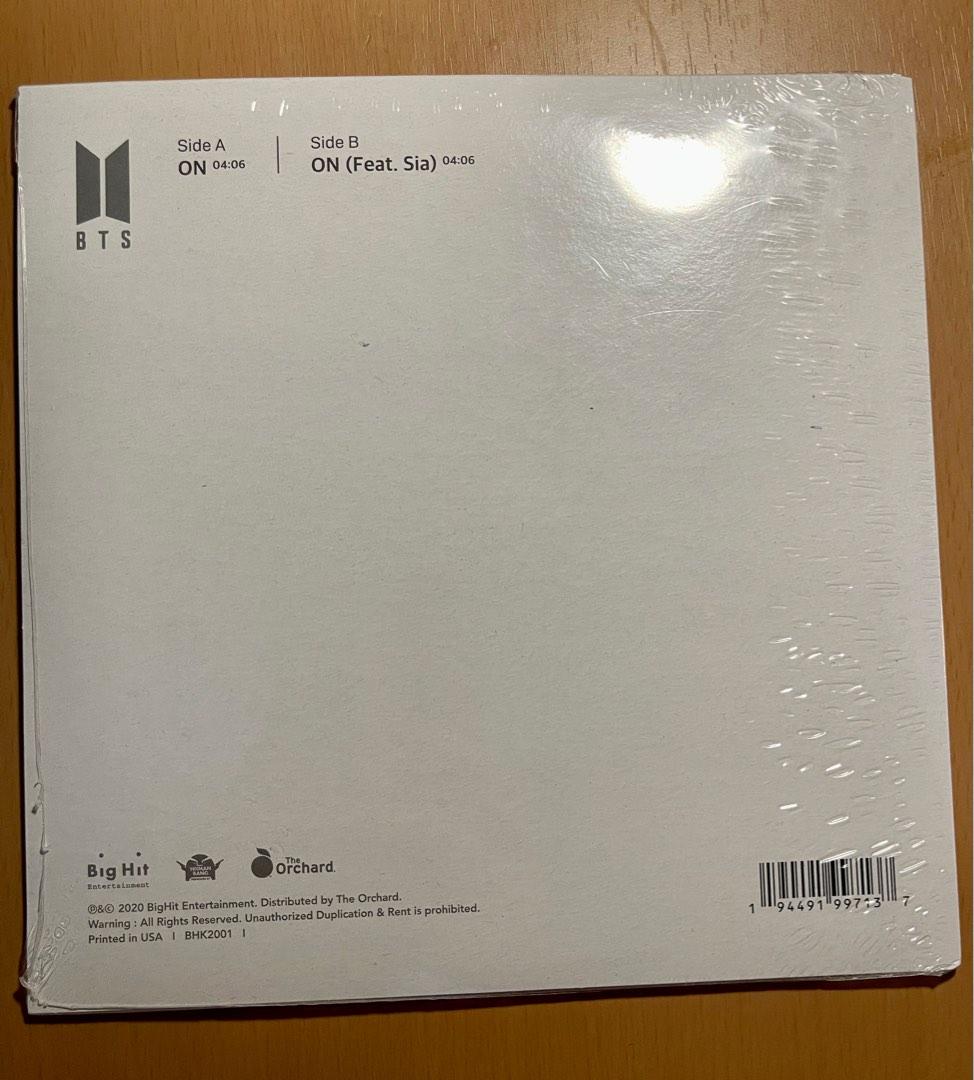 BTS ON Vinyl Rare, Hobbies & Toys, Memorabilia & Collectibles, K-Wave ...