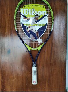 Bundle tennis titanium racket