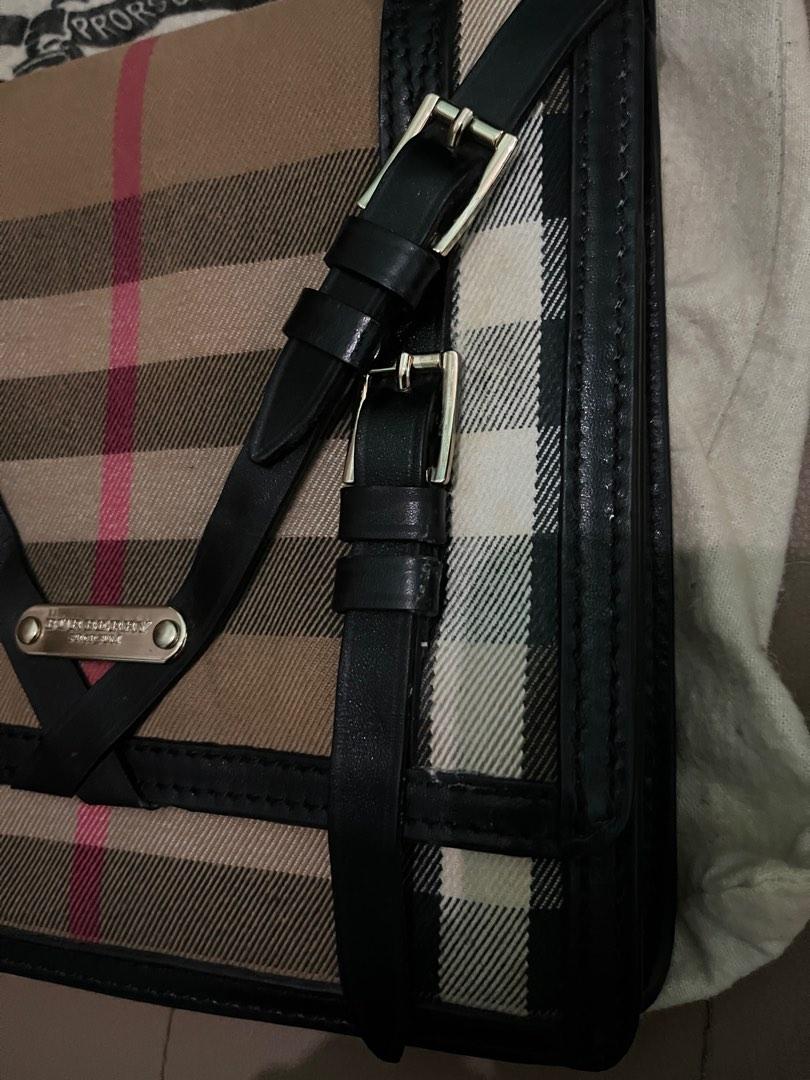 Burberry shoulder bag RUSH sale (Category: Luxury Bags & Wallets) located in Las Pinas. Submitted by eybie1127 (Listing ID 1185758027, Image 3). Description: Hello, selling my burberry shoulder bag with dustbag. Please see photos for your reference on the bag’s state. Yung mga parang whitish na discoloration are not discoloration rather detergent stain kasi I tried to wash it using detergent dahil naging dusty sya due to storage.