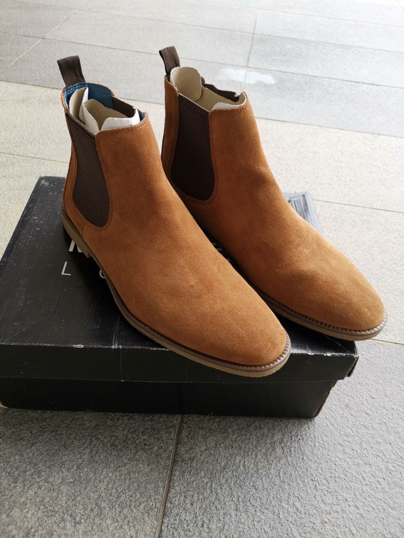 Burton suede new arrivals chelsea boots