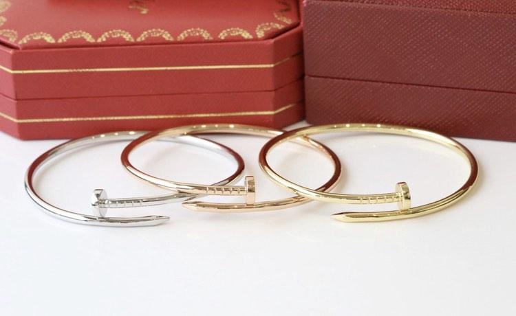 Cartier 18k gold plated thin juste clou bangle pre order (Category: Bracelets) located in Mandaluyong City. Submitted by japanandsingaporeluxepreloved (Listing ID 1185825201, Image 2). Description: Diclaimer: we are not affiliated with the brand stated in this post, no infringement intended. All copyrights are reserved to its brandowners . Boxes sold separately .