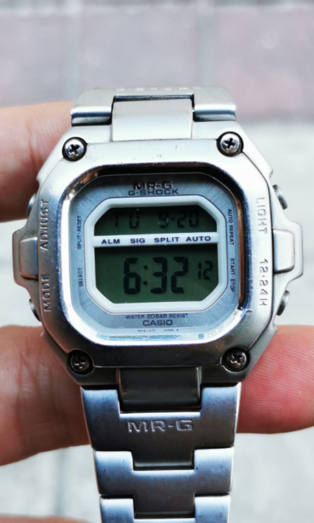 Casio MRG 110-7 經典手錶(極為稀有96年, 元祖MRG & 日本產), 男裝 