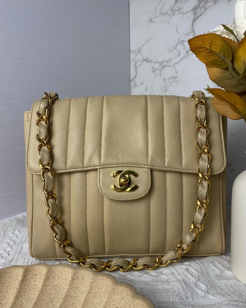 Chanel Vintage Vertical Flap, Luxury, Bags & Wallets on Carousell