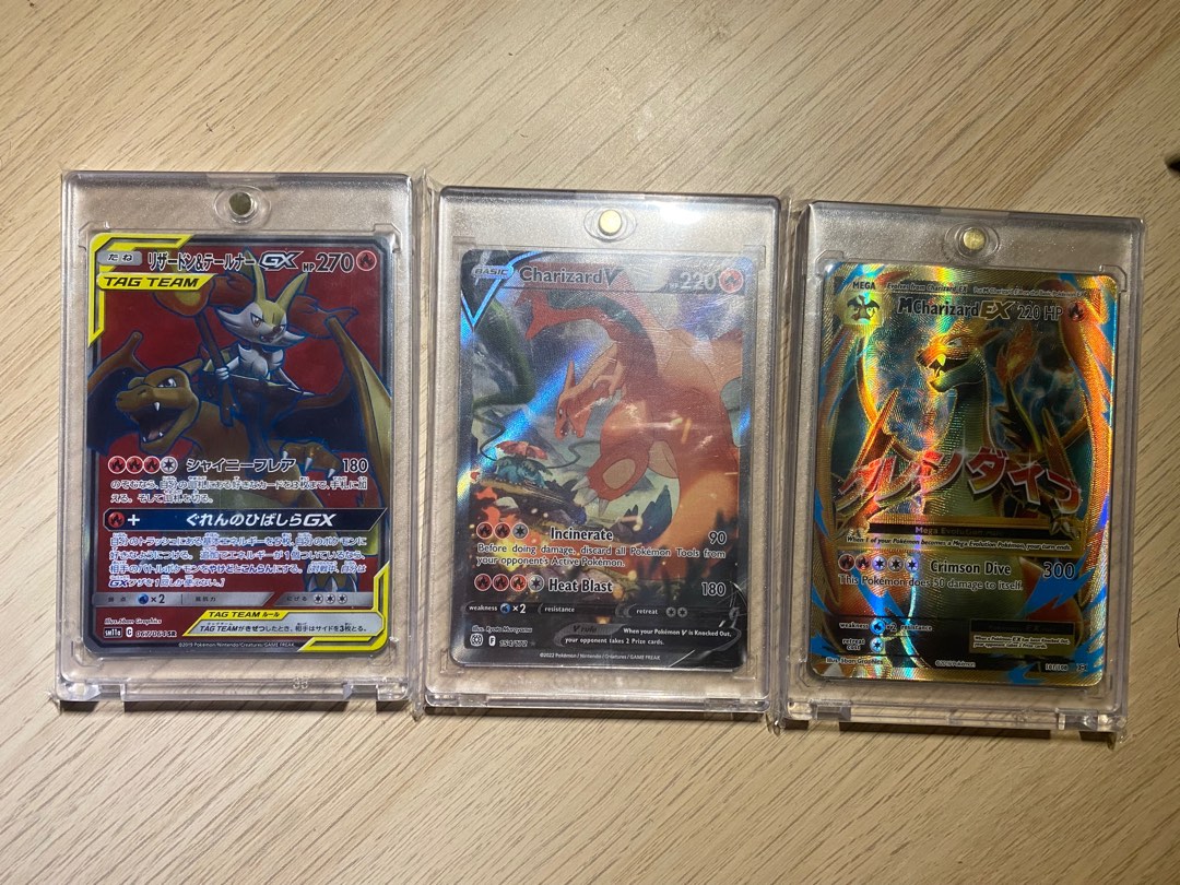 Charizard Singles, Hobbies & Toys, Toys & Games on Carousell