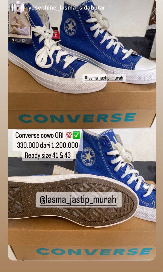 Jual converse ori sale