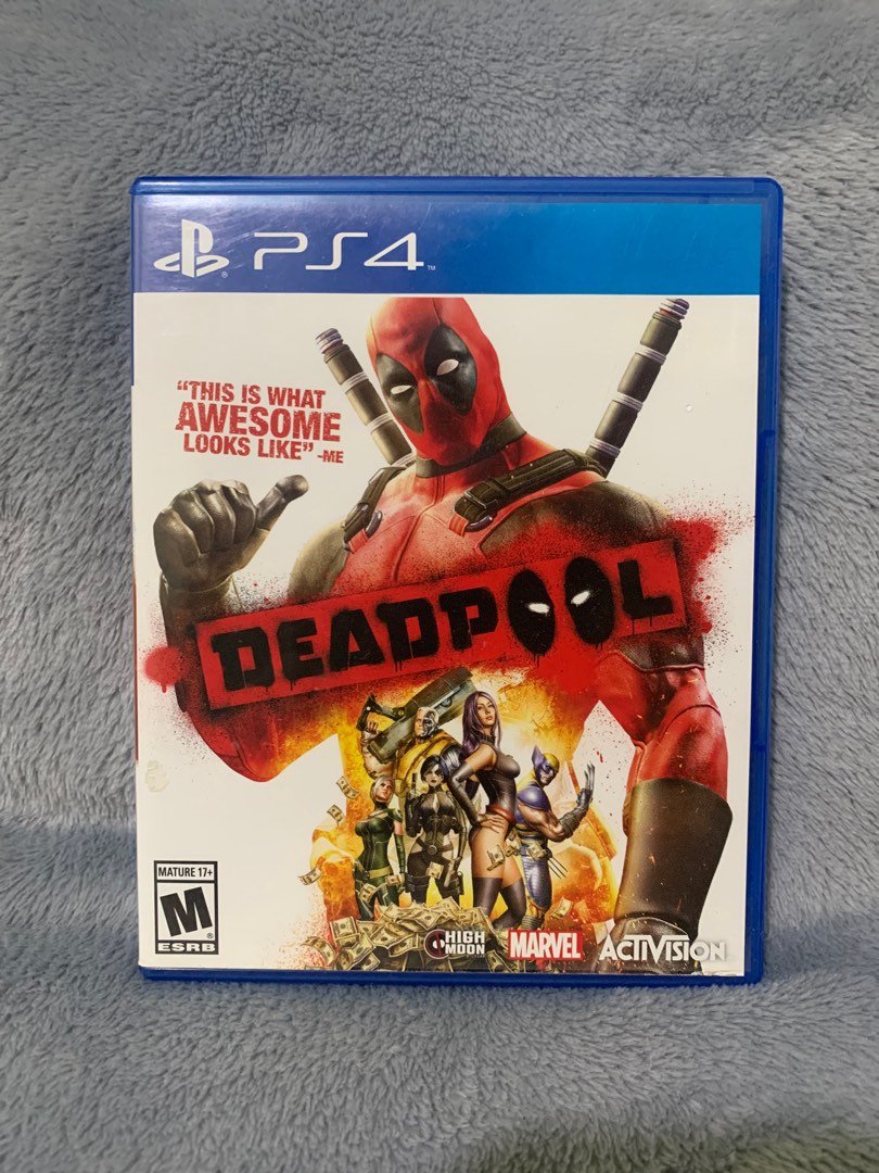 Deadpool (Rare PS4 Game), Video Gaming, Video Games, PlayStation on Carousell