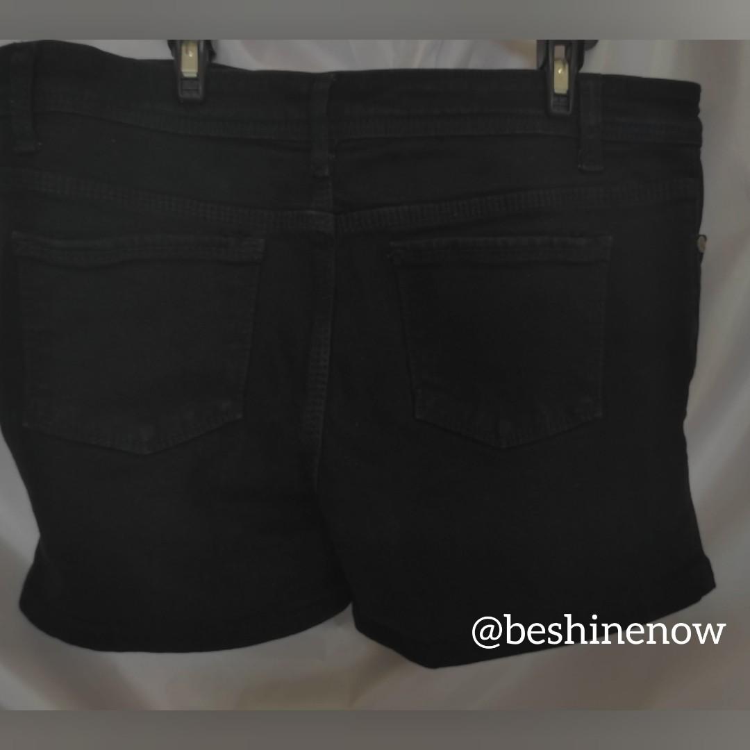 Black Skinny Jeans Women's Summer High Waist Hot Girls Base American Style  Super Short Shorts Outer Wear Pants A- line Hot Pants | Lazada