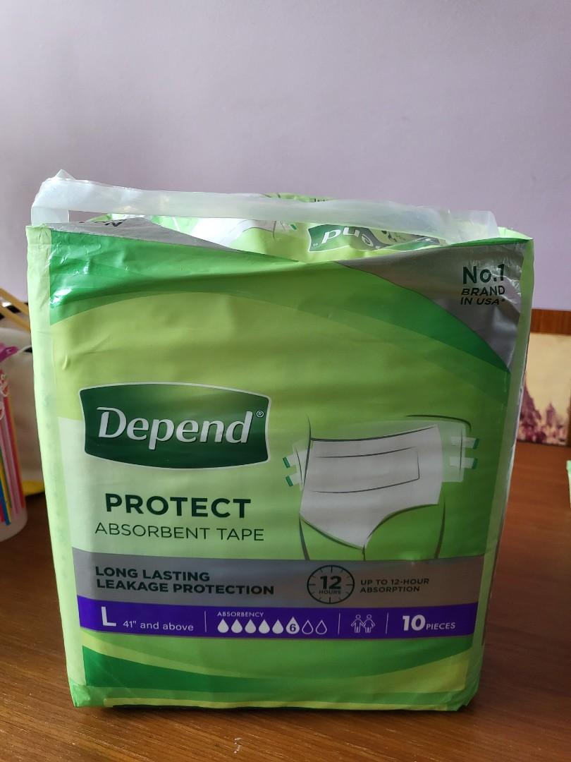 DEPEND Adult Diaper, Health & Nutrition, Assistive & Rehabilatory Aids