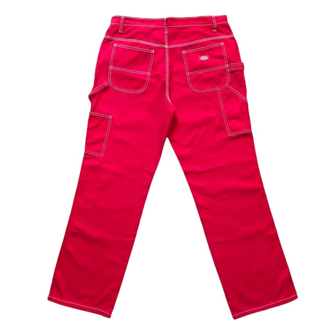 DICKIES Red Carpenter Pants