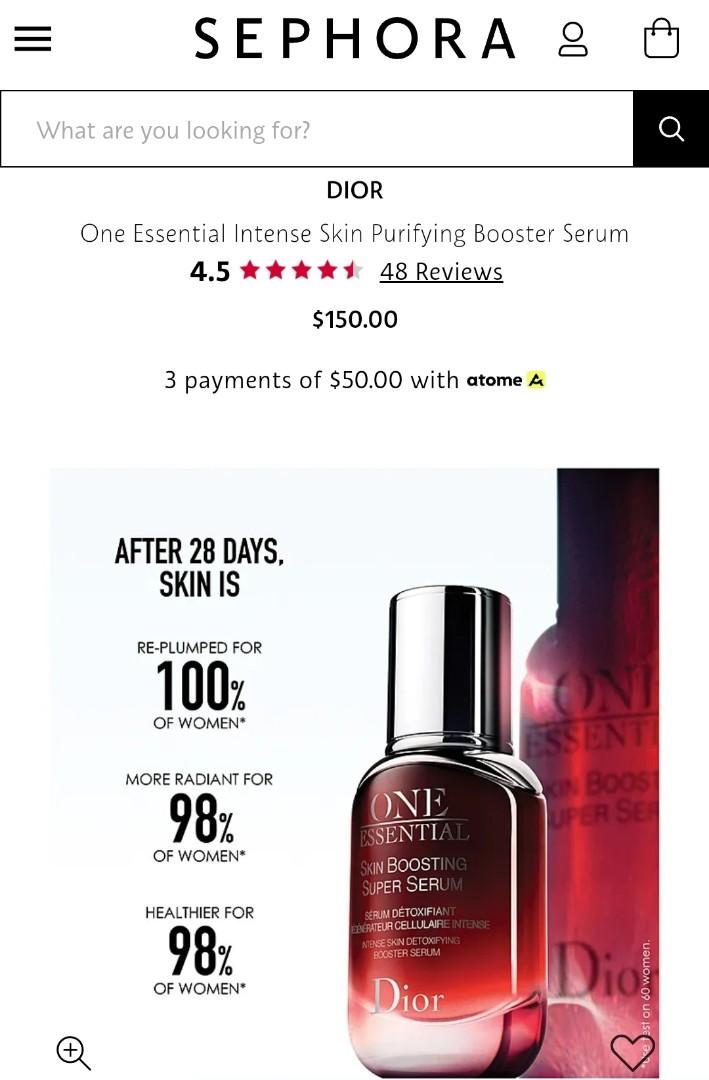 Dior one essential serum review sales